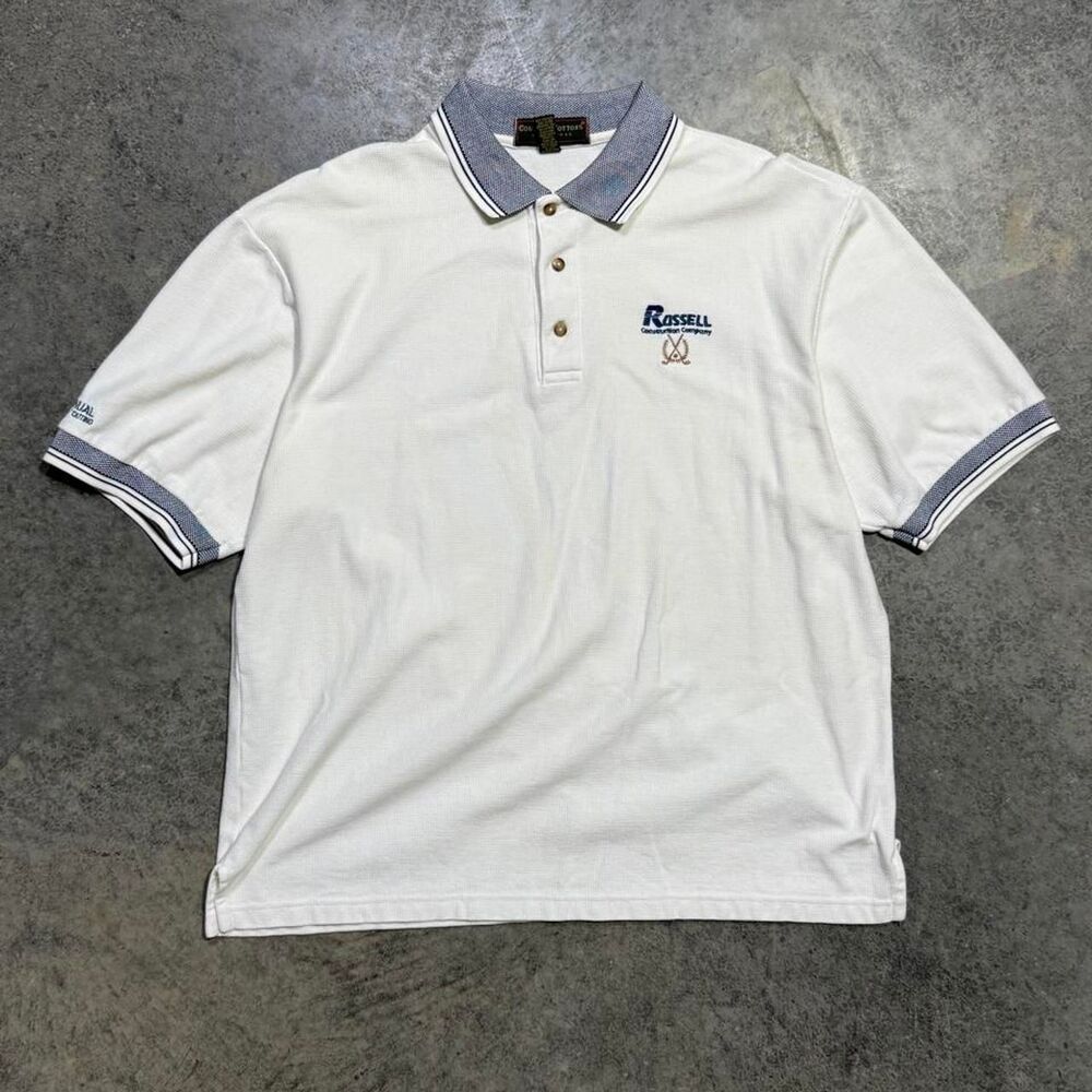 American-vintage Men's White Polo-shirts